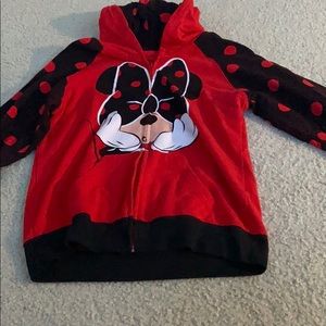 Disney Minnie zip-up hoodie